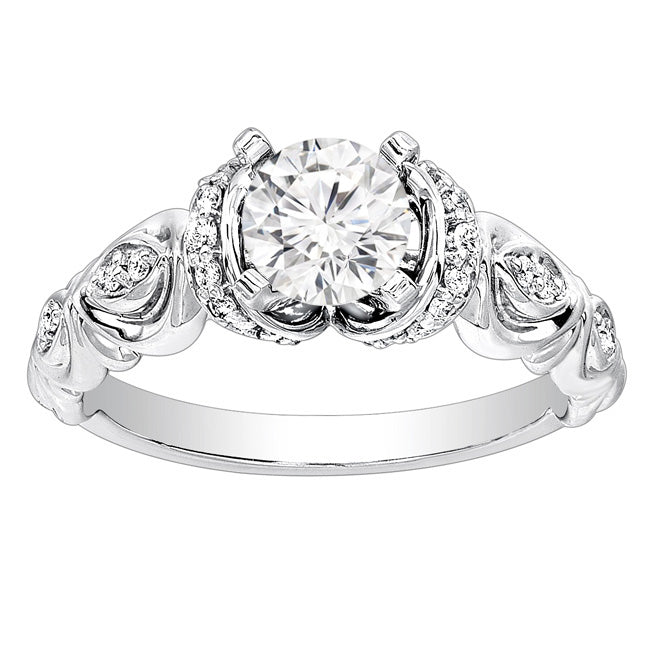 Cupid's Diamond Engagement Ring; Diamond .20 ctw