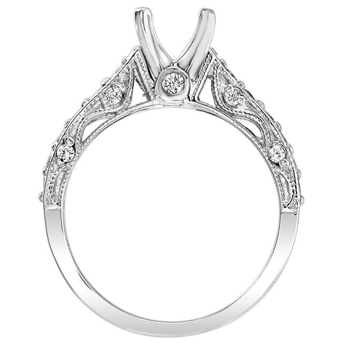 Anya Diamond Engagement Ring in 14K White Gold; 0.55 ctw