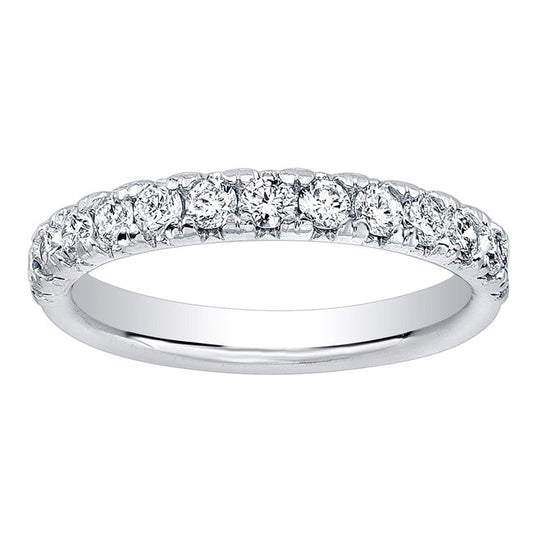 Ladies Diamond Wedding Band; Diamond .74 ctw