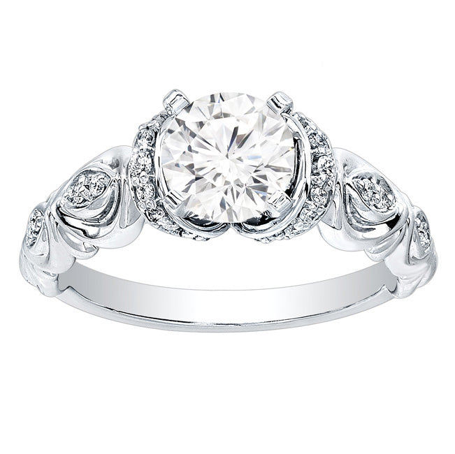 Cupid's Diamond Engagement Ring; Diamond .20 ctw